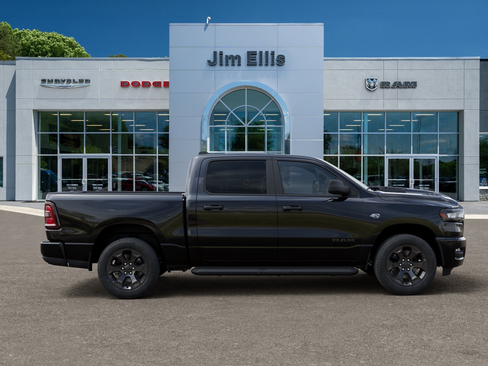 New 2026 Diamond Black Crystal Pearlcoat RAM Express image 21