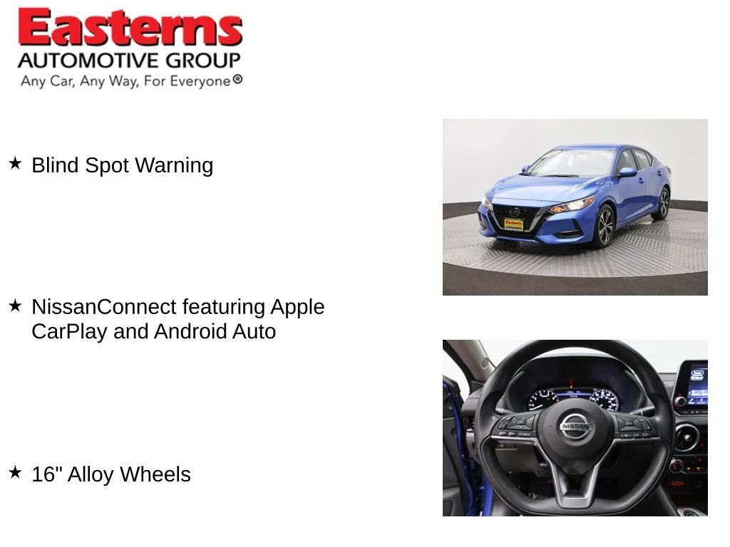 Used 2023 Blue Nissan SV image 11