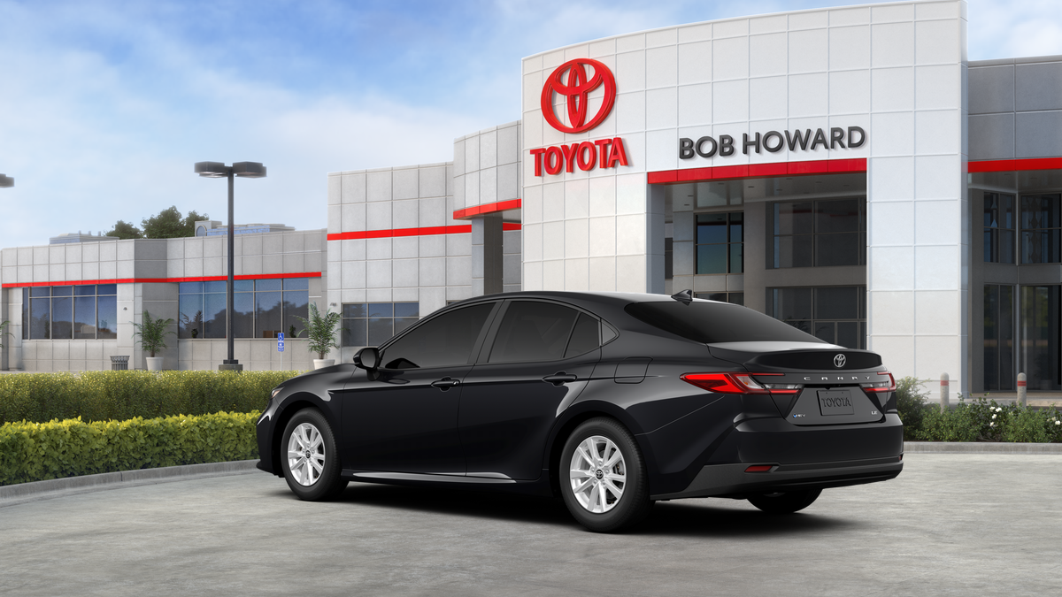 New 2026 Midnight Black Metallic Toyota LE image 6