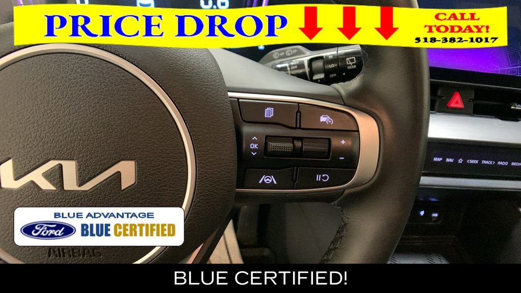 Certified Used 2025 Sapphire Blue Kia EX image 30