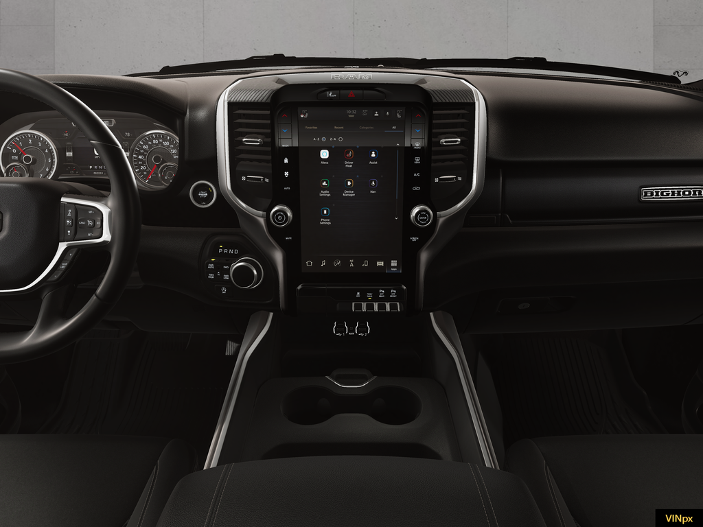 New 2026 Diamond Black Crystal Pearl-Coat Exterior Paint RAM Big Horn/Lone Star image 12