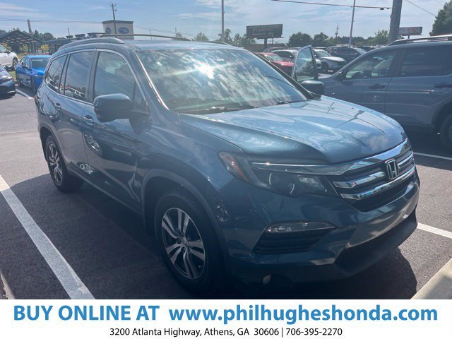 Used 2018 Steel Sapphire Metallic Honda EX-L image 1