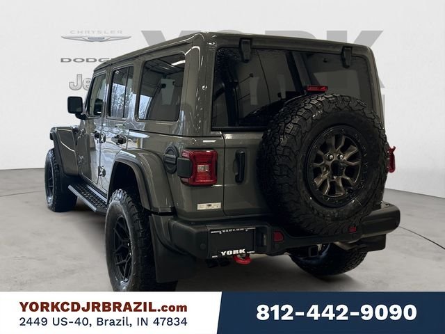 Used 2022 Gray Jeep Unlimited Rubicon 392 image 3