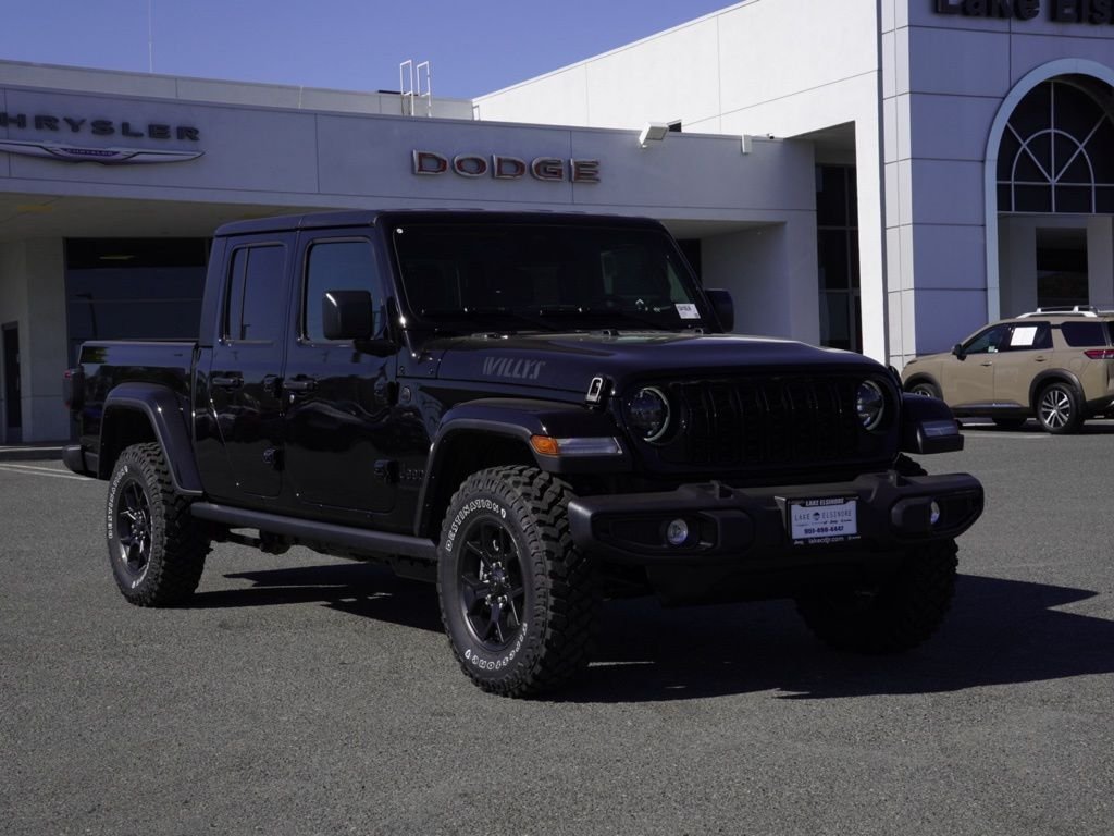New 2026 Black Clear-Coat Exterior Paint Jeep Willys image 1
