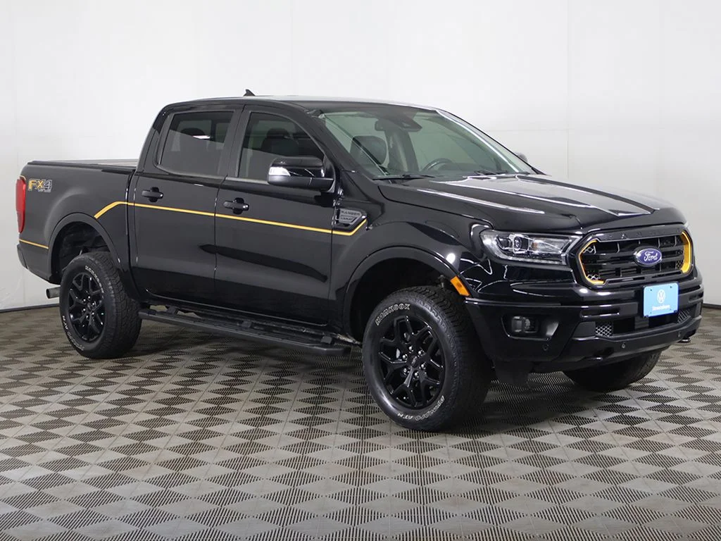 Used 2022 Shadow Black Ford Lariat image 2