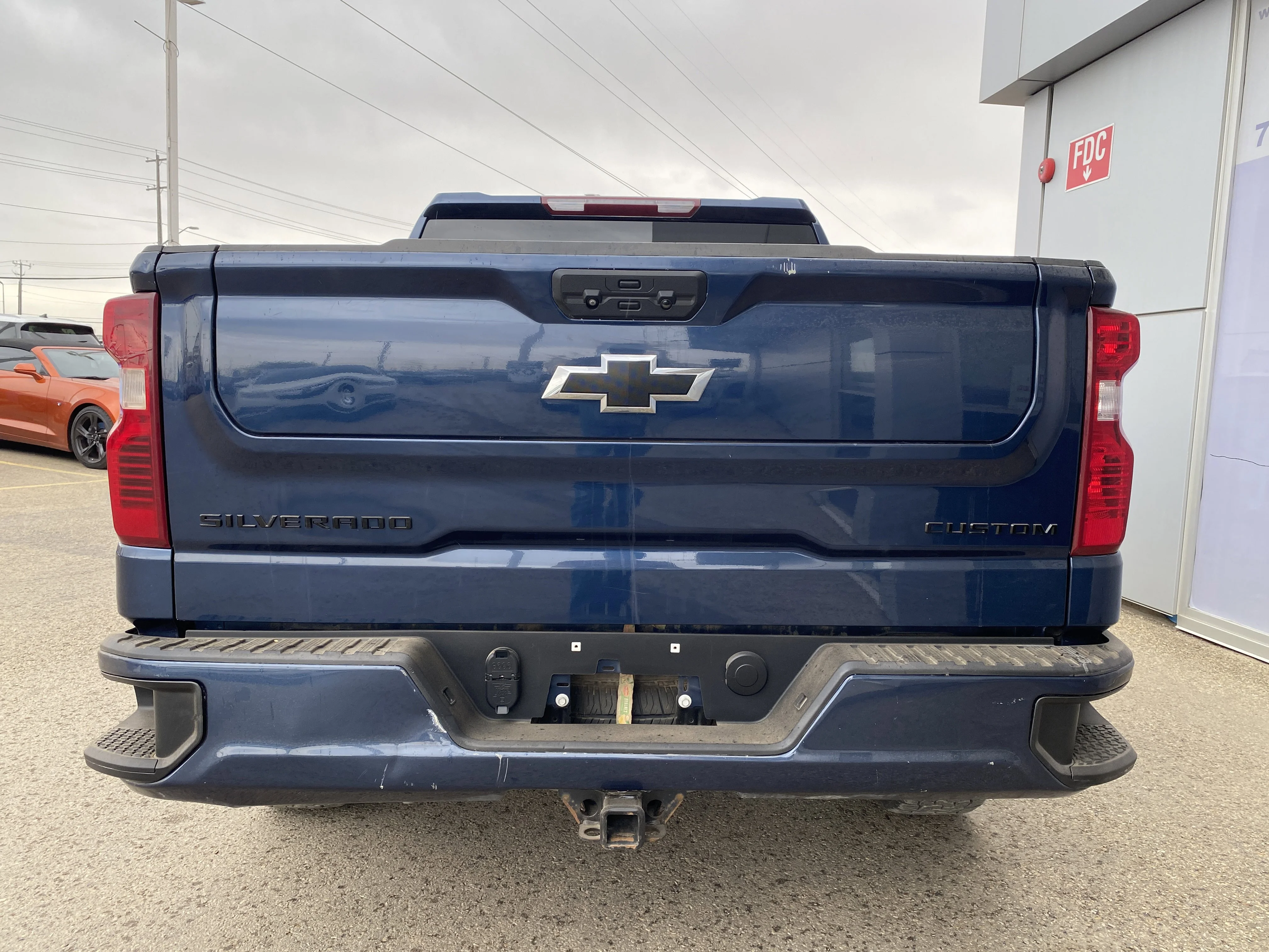 Used 2023 Blue Chevrolet Custom Crew Cab * LANE DEPARTURE WARNING * TOW PACKAGE * image 4