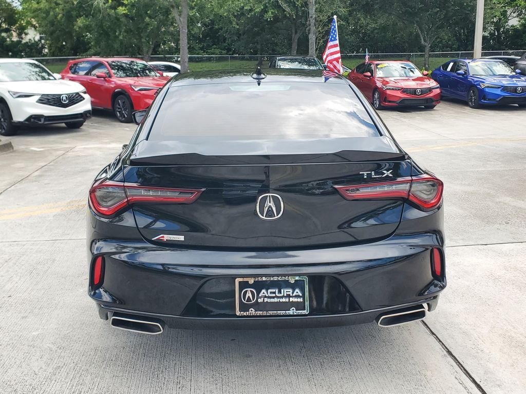 Used 2023 Black Acura A-Spec Package image 6