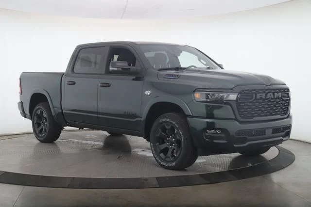 New 2026 Serrano-Green Metallic Exterior Paint RAM Big Horn/Lone Star image 2