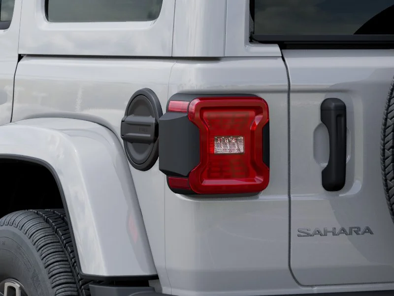 New 2026 Bright White Clear-Coat Exterior Paint Jeep Sahara image 35