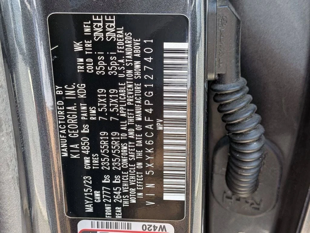 Used 2023 Gray Kia X-Line image 31