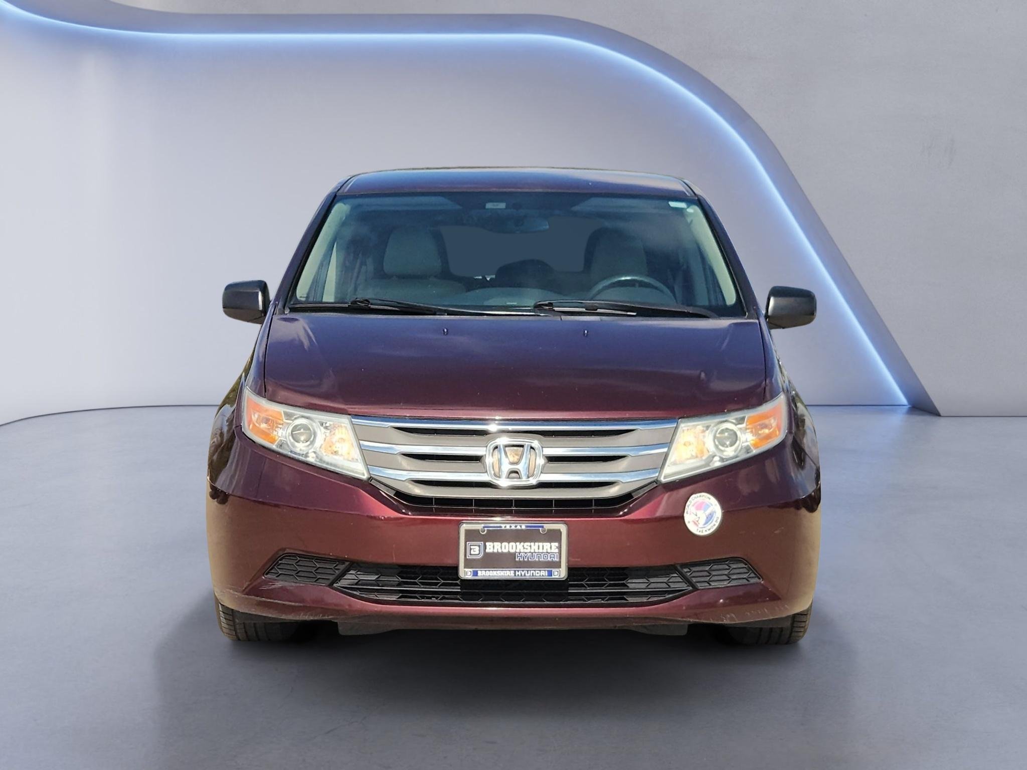 Used 2013 Dark Cherry Pearl Honda LX image 2