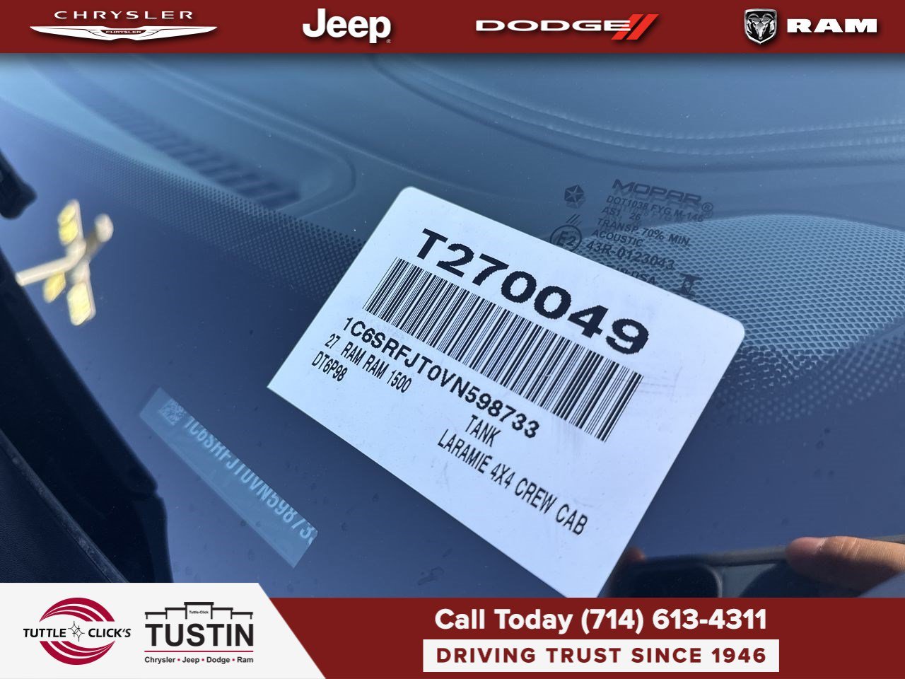 New 2027 Tank Exterior Paint RAM Laramie image 39