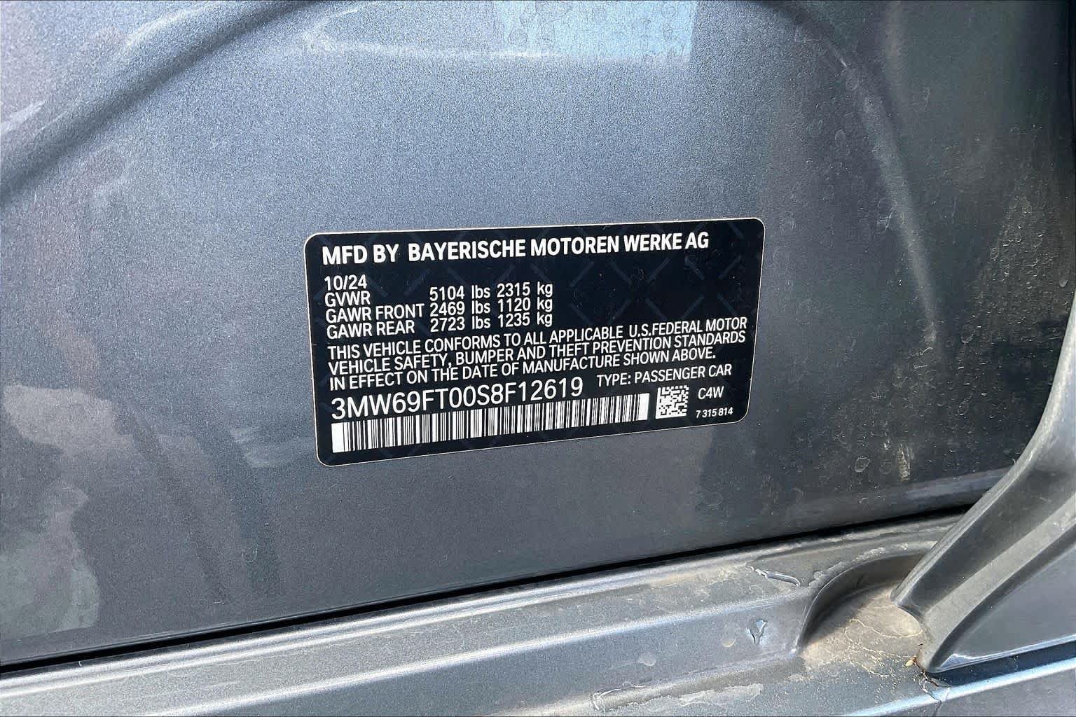 Used 2025 Skyscraper Grey Metallic BMW M340i xDrive image 31