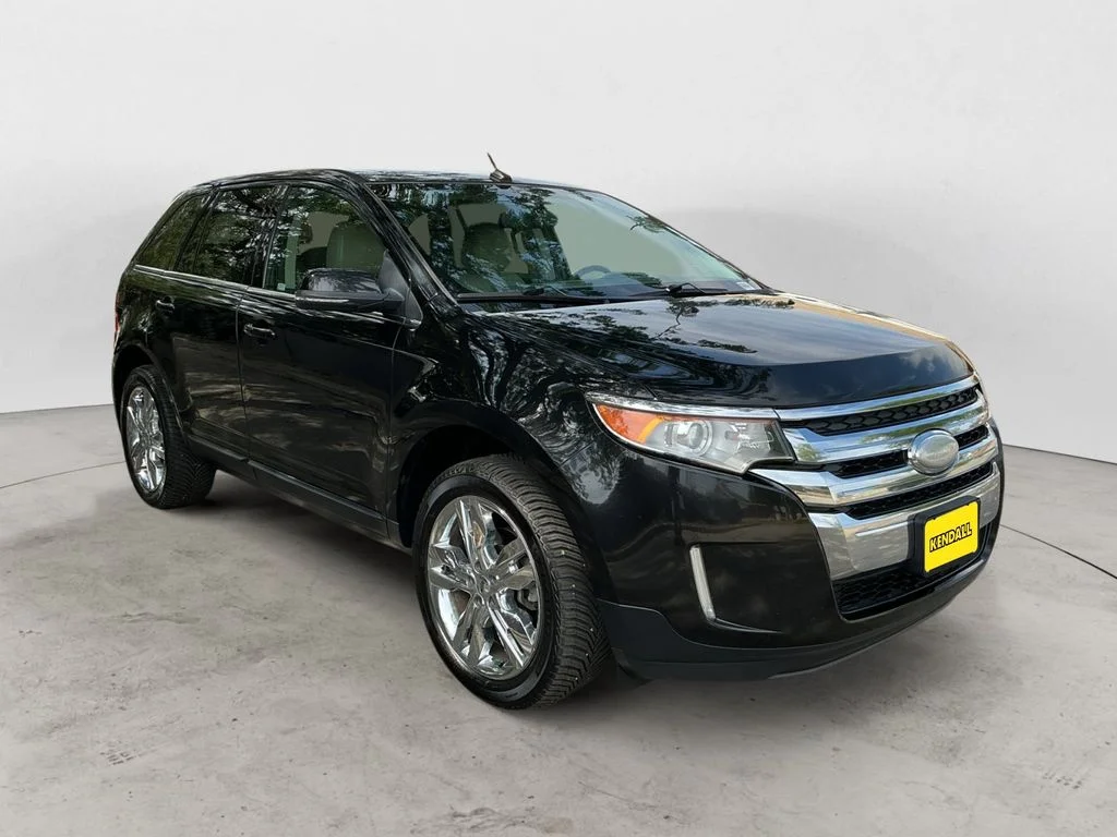 Used 2014 Black Ford Limited image 3