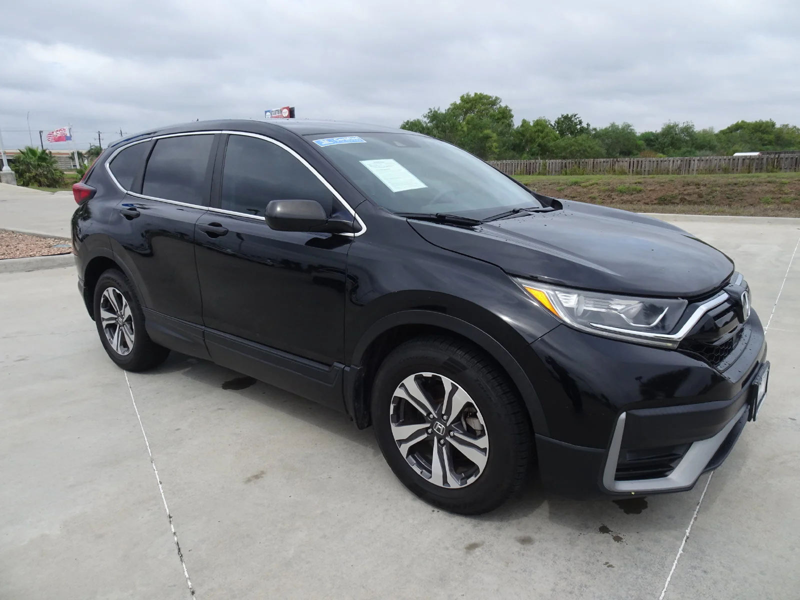 Used 2021 Crystal Black Pearl Honda 2WD LX image 3