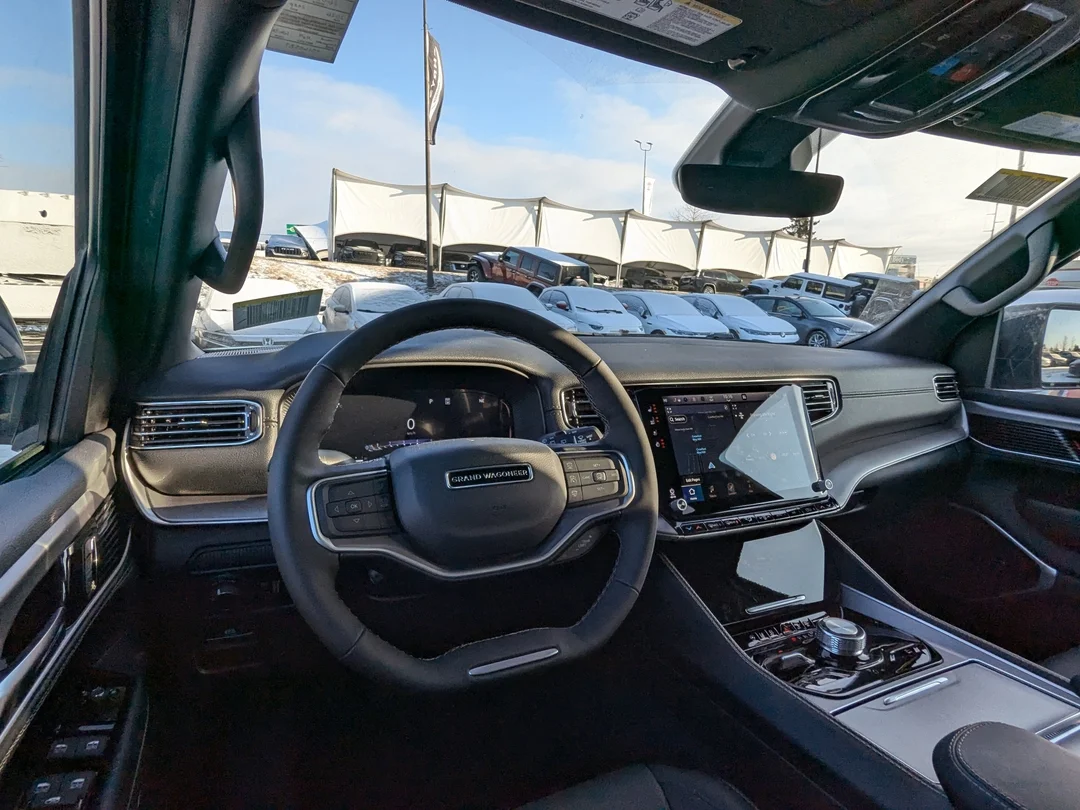 New 2026 White Jeep Grand Wagoneer - - 4x4 - Heavy Duty Trailer Tow - 8 Passenger Seating & More! image 25
