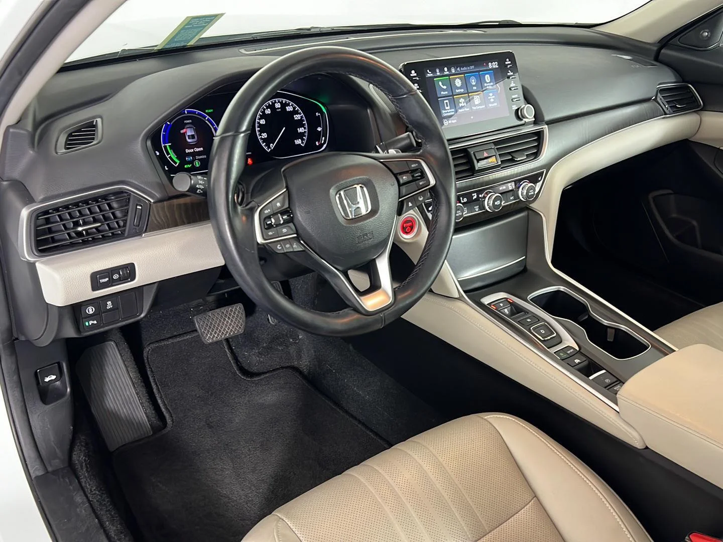 Used 2021 Platinum White Pearl Honda EX-L image 2