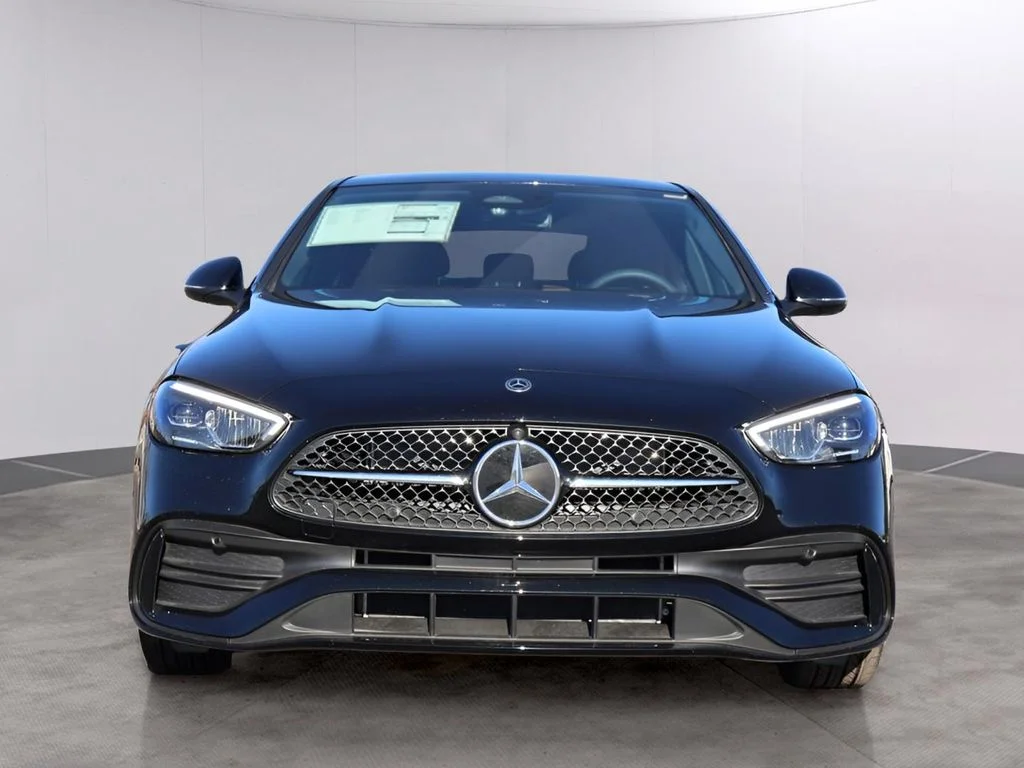 Certified Used 2026 Obsidian Black Metallic Mercedes-Benz C 300 image 2
