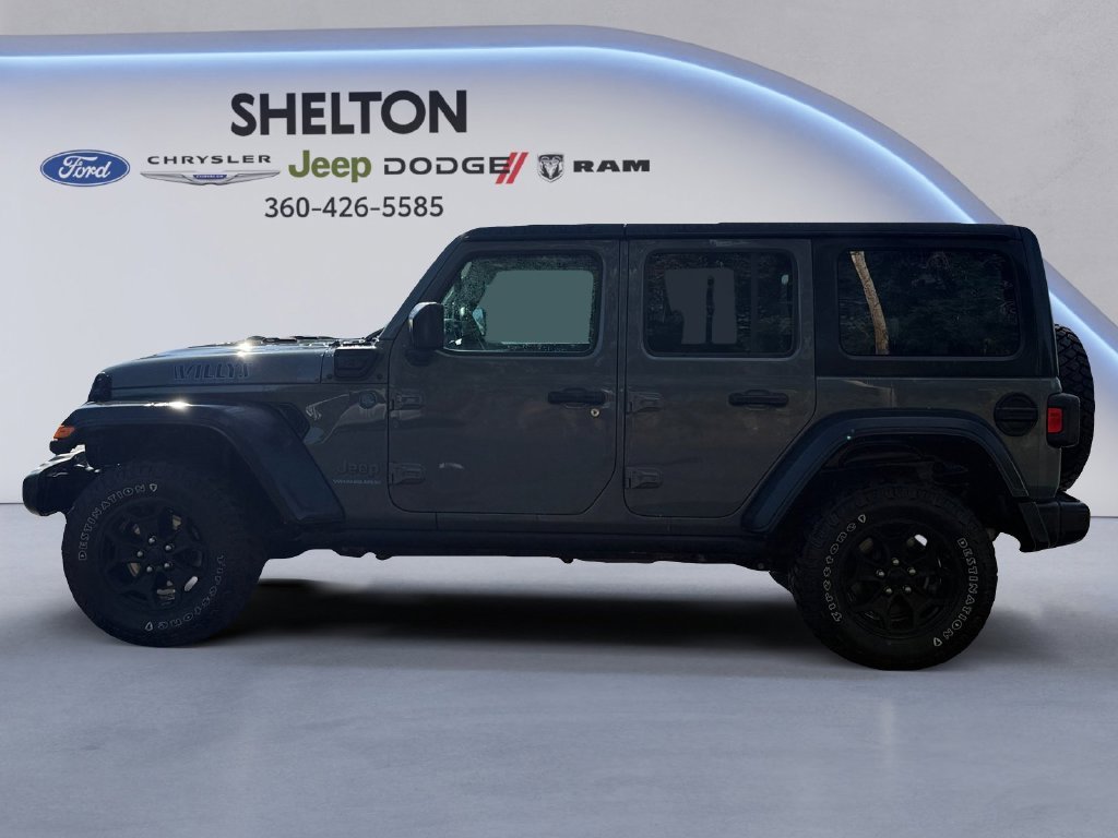 Used 2023 Gray Jeep Willys 4xe image 3
