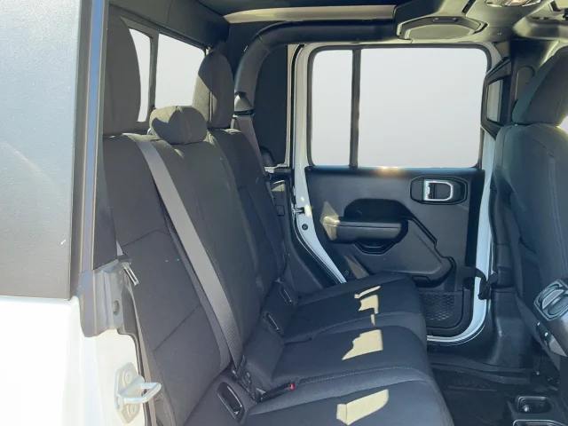 Used 2022 Bright White Clearcoat Jeep Sport image 22