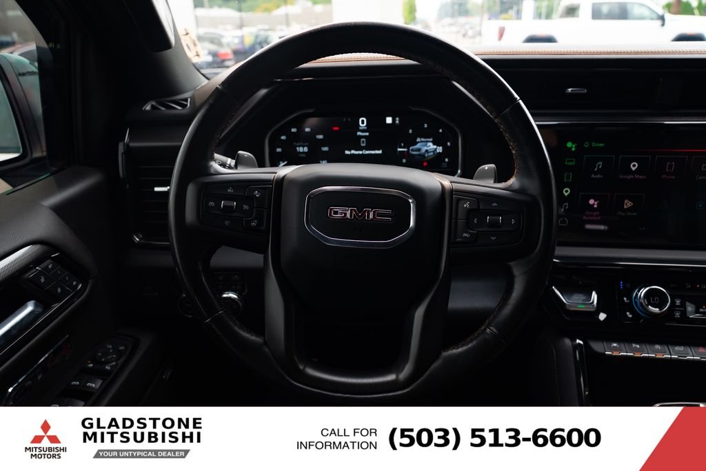 Used 2022 Summit White GMC AT4 image 13
