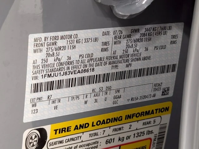 New 2027 Glacier Gray Metallic Tri-Coat Ford Active image 61