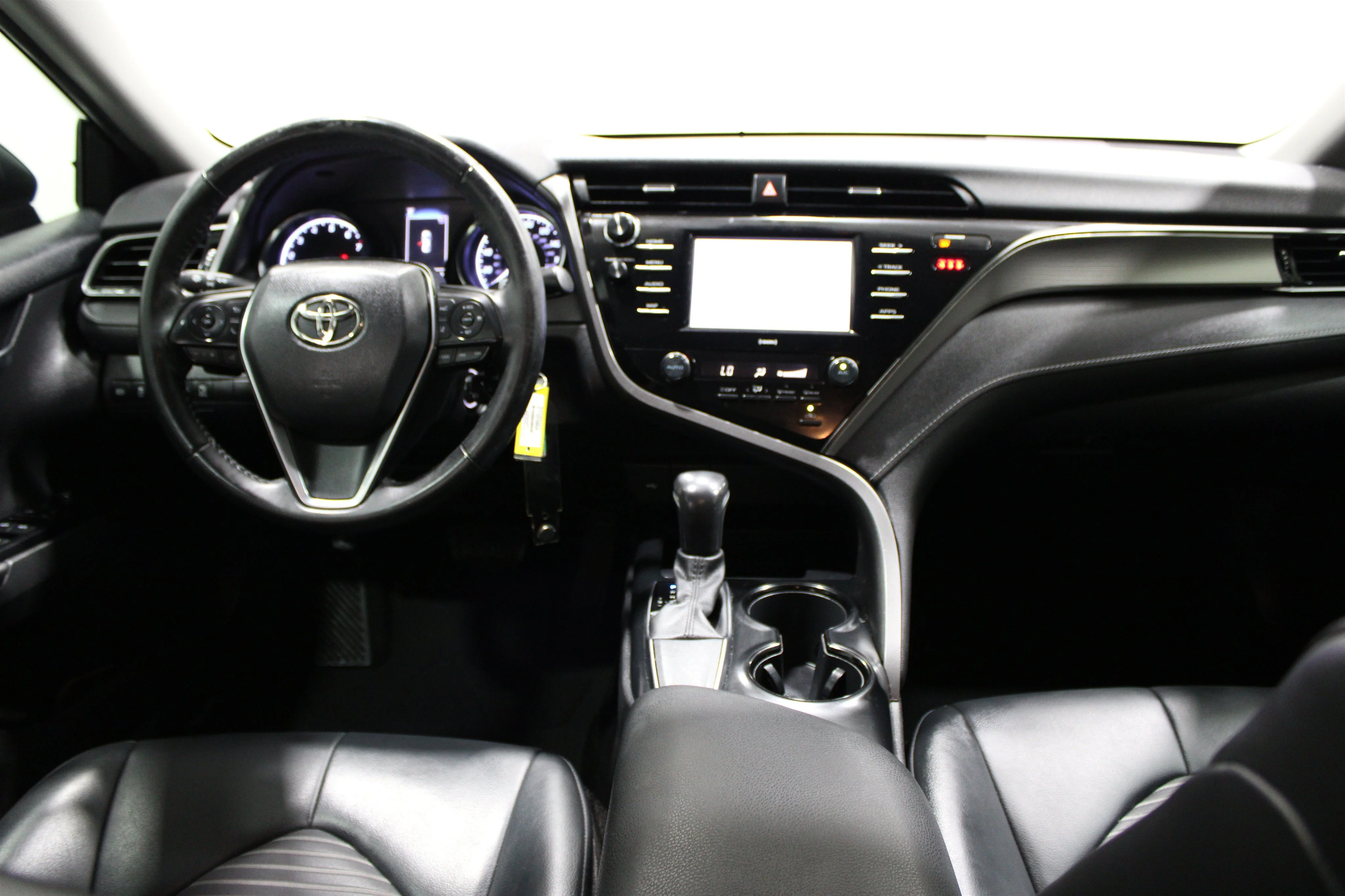 Used 2020 Midnight Black Metallic Toyota SE Nightshade image 2