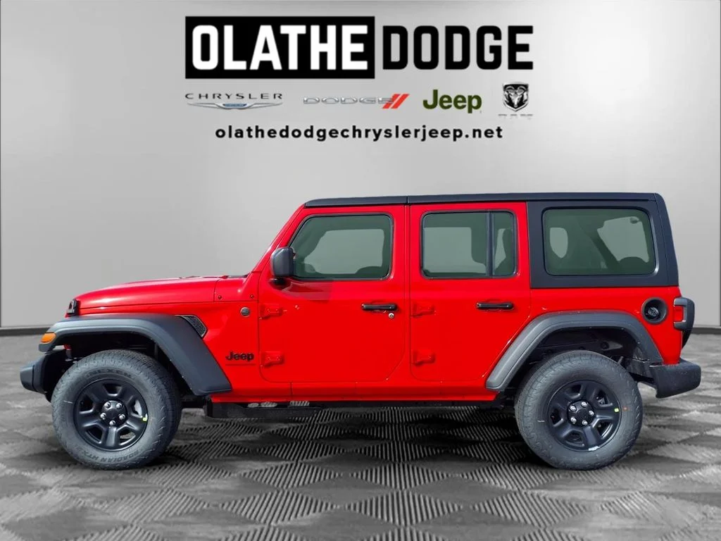New 2026 Firecracker Red Clear-Coat Exterior Paint Jeep Sport image 21