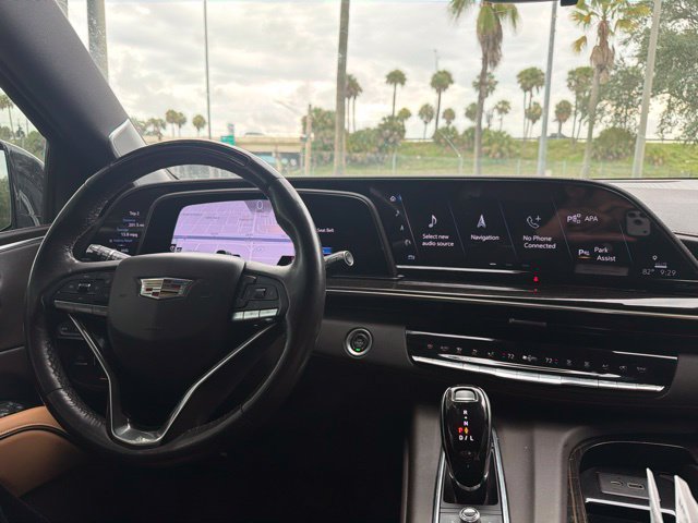 Used 2022 Galactic Gray Metallic Cadillac Premium Luxury image 10