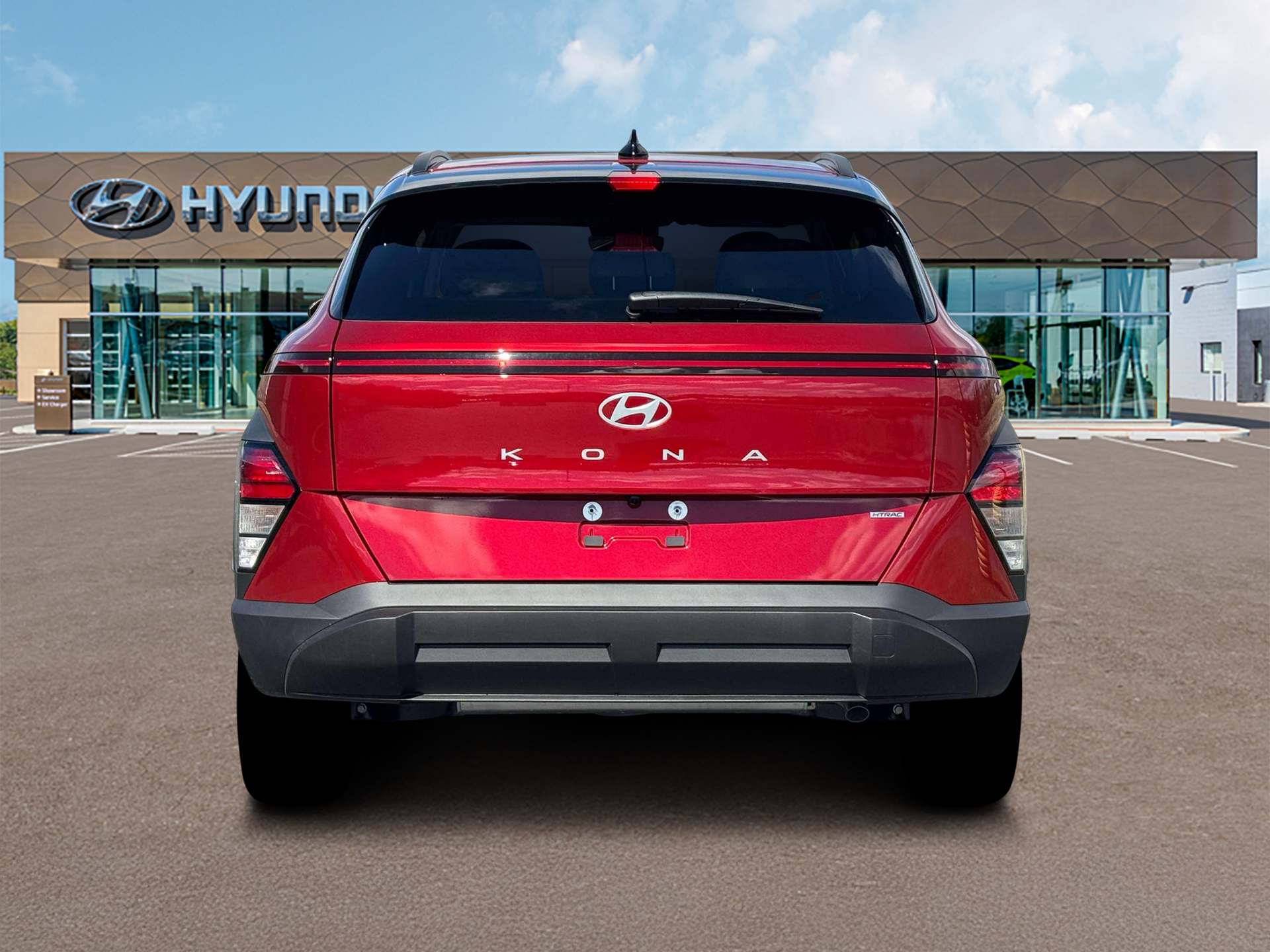 New 2026 Red Hyundai SEL Sport AWD image 8