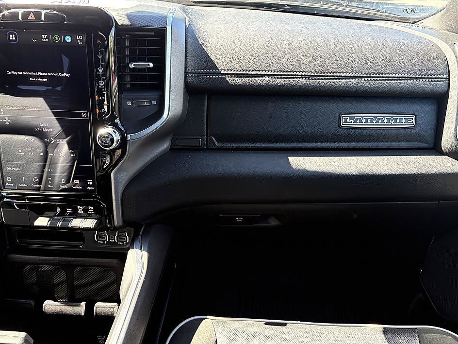 Used 2023 Diamond Black Crystal Pearlcoat Ram Laramie image 13