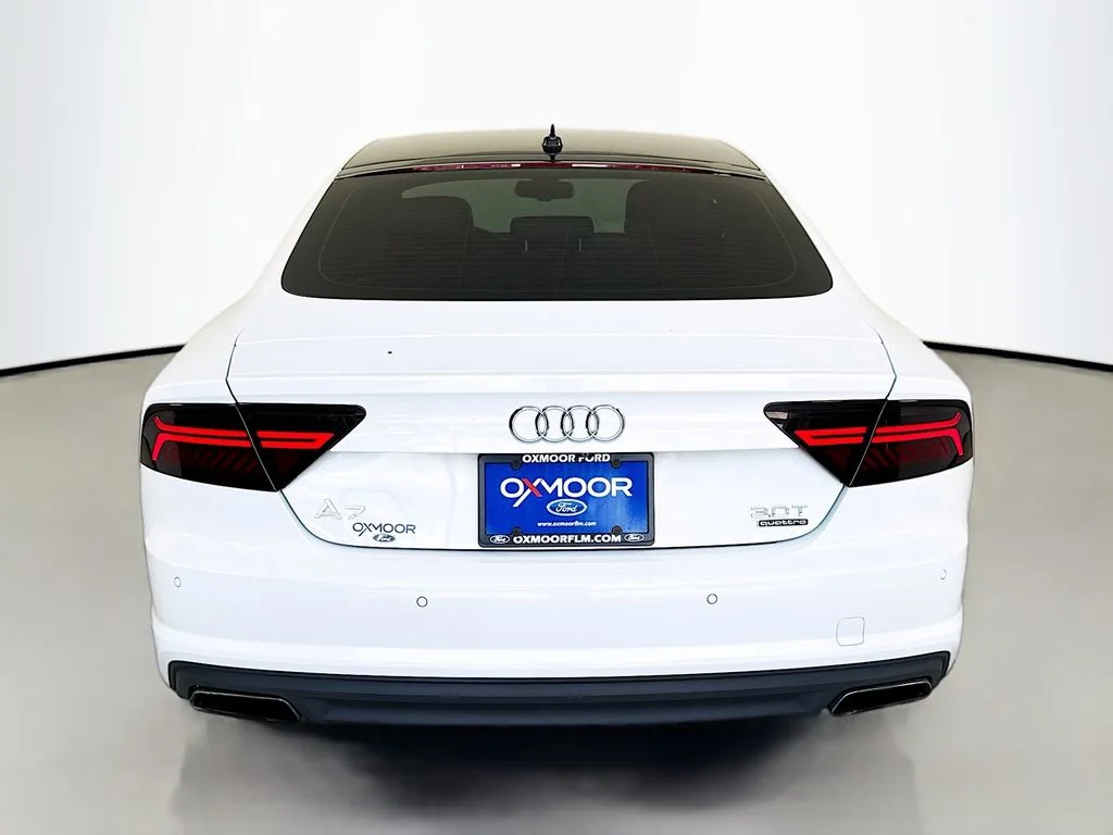 Used 2017 Glacier White Metallic Audi Premium Plus image 6