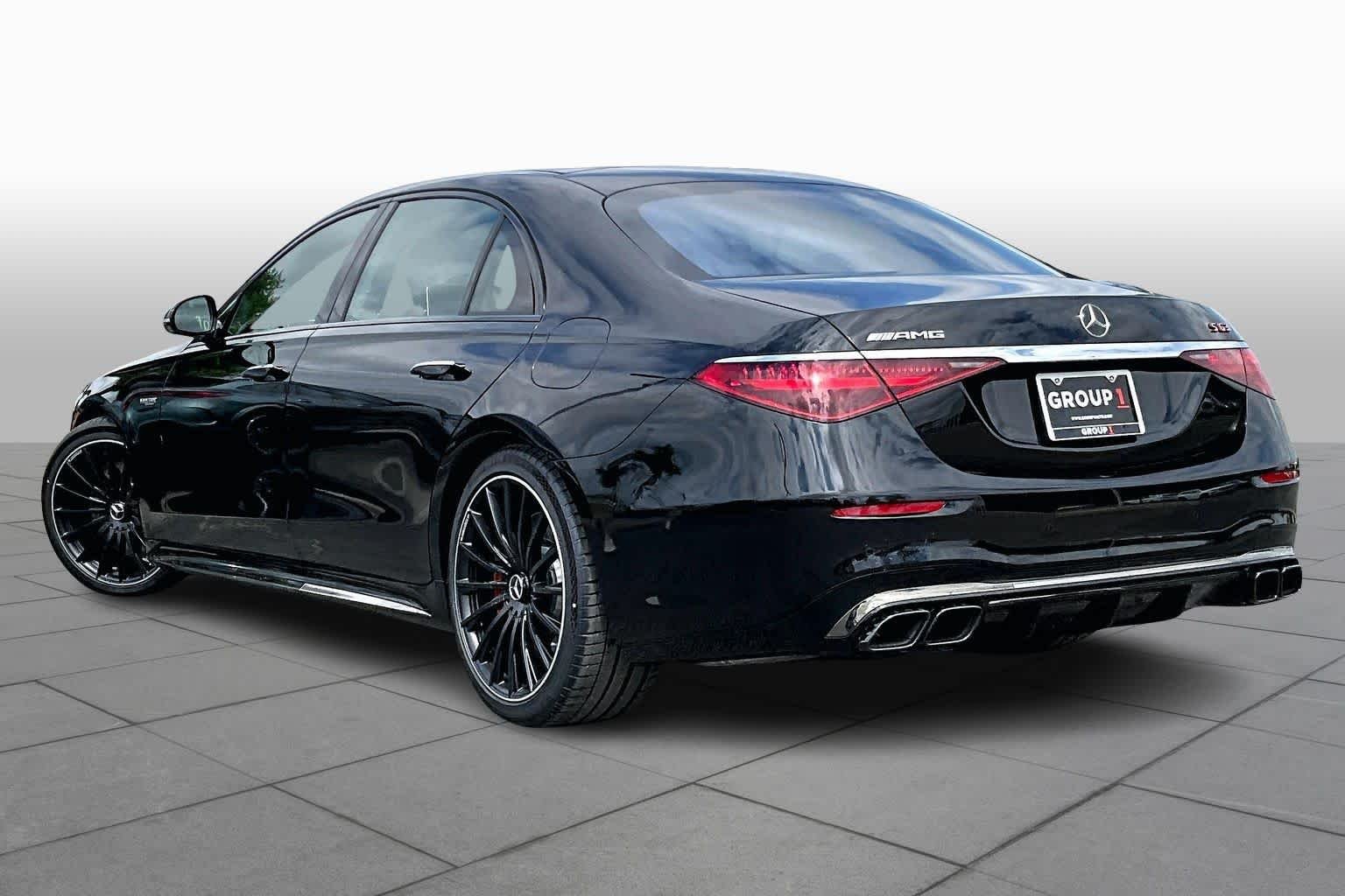 New 2026 Obsidian Black Metallic Mercedes-Benz AMG® S 63 E 4MATIC® Sedan image 4