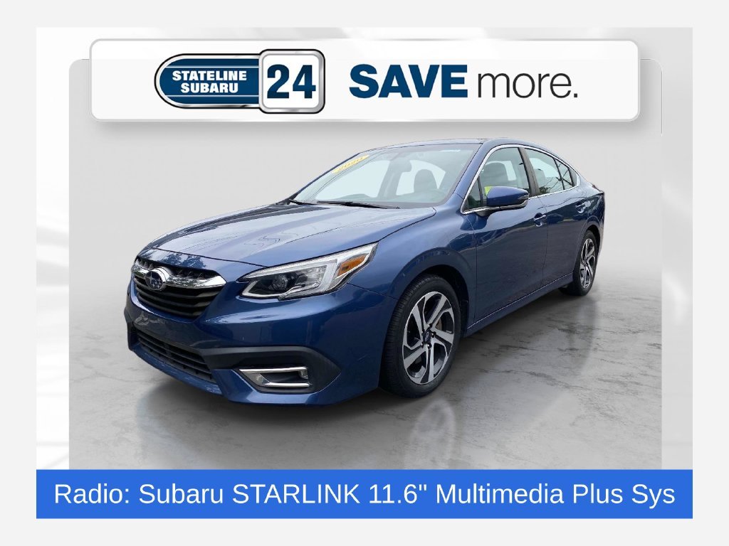 Used 2020 Blue Subaru Limited image 1