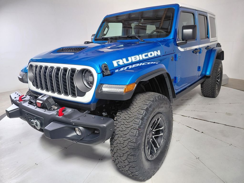 New 2026 Hydro Blue Pearl-Coat Exterior Paint Jeep Rubicon X image 3