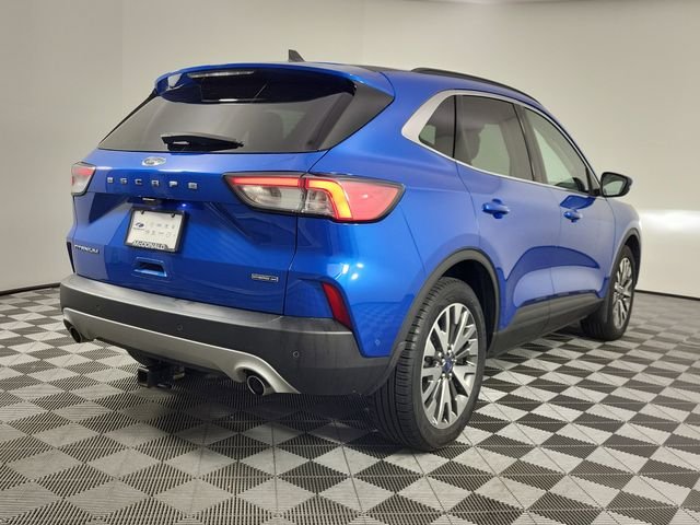 Used 2020 Blue Ford Titanium image 5