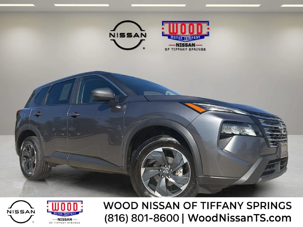 Certified Used 2024 Gun Metallic Nissan SV image 1