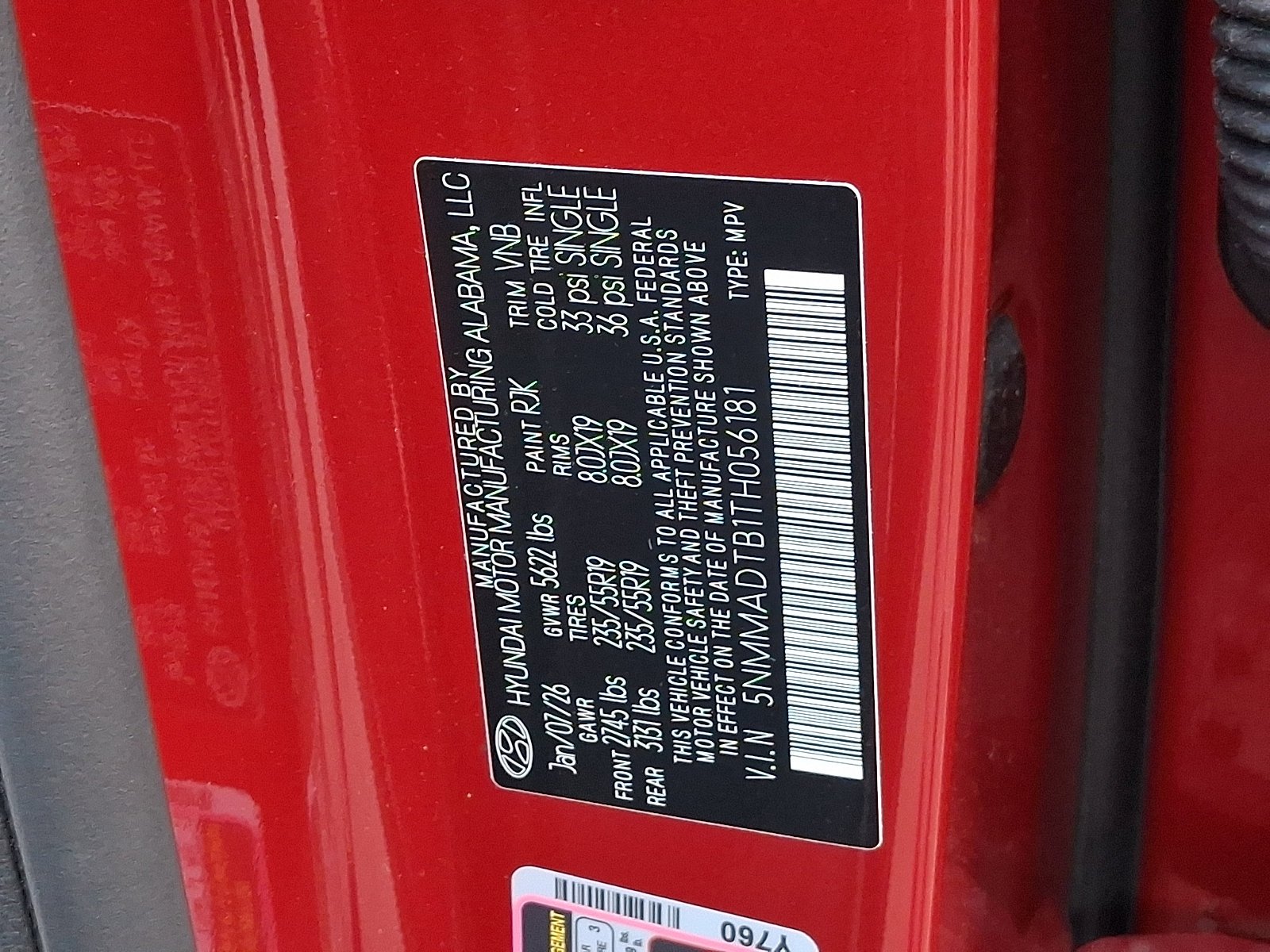 Certified Used 2026 Mauna Red Genesis 2.5T Select image 27