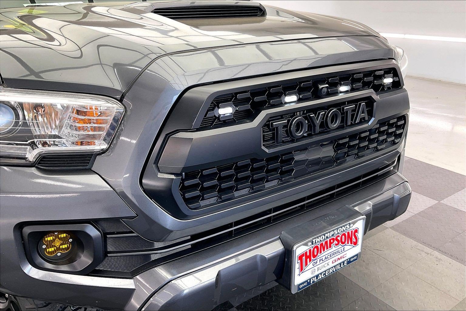 Used 2021 Magnetic Gray Metallic Toyota TRD Sport image 30