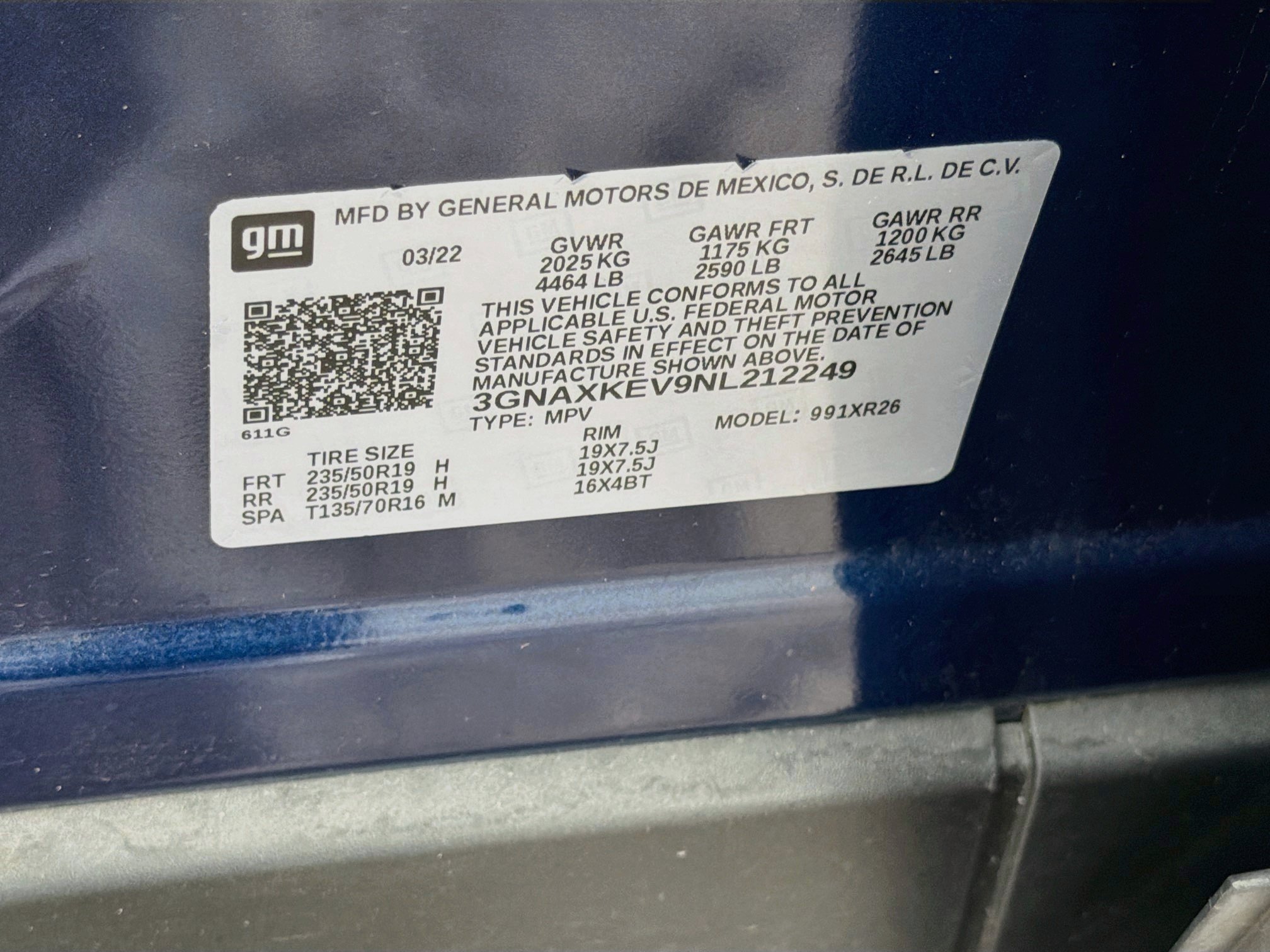 Used 2022 Blue Glow Metallic Chevrolet LT image 44