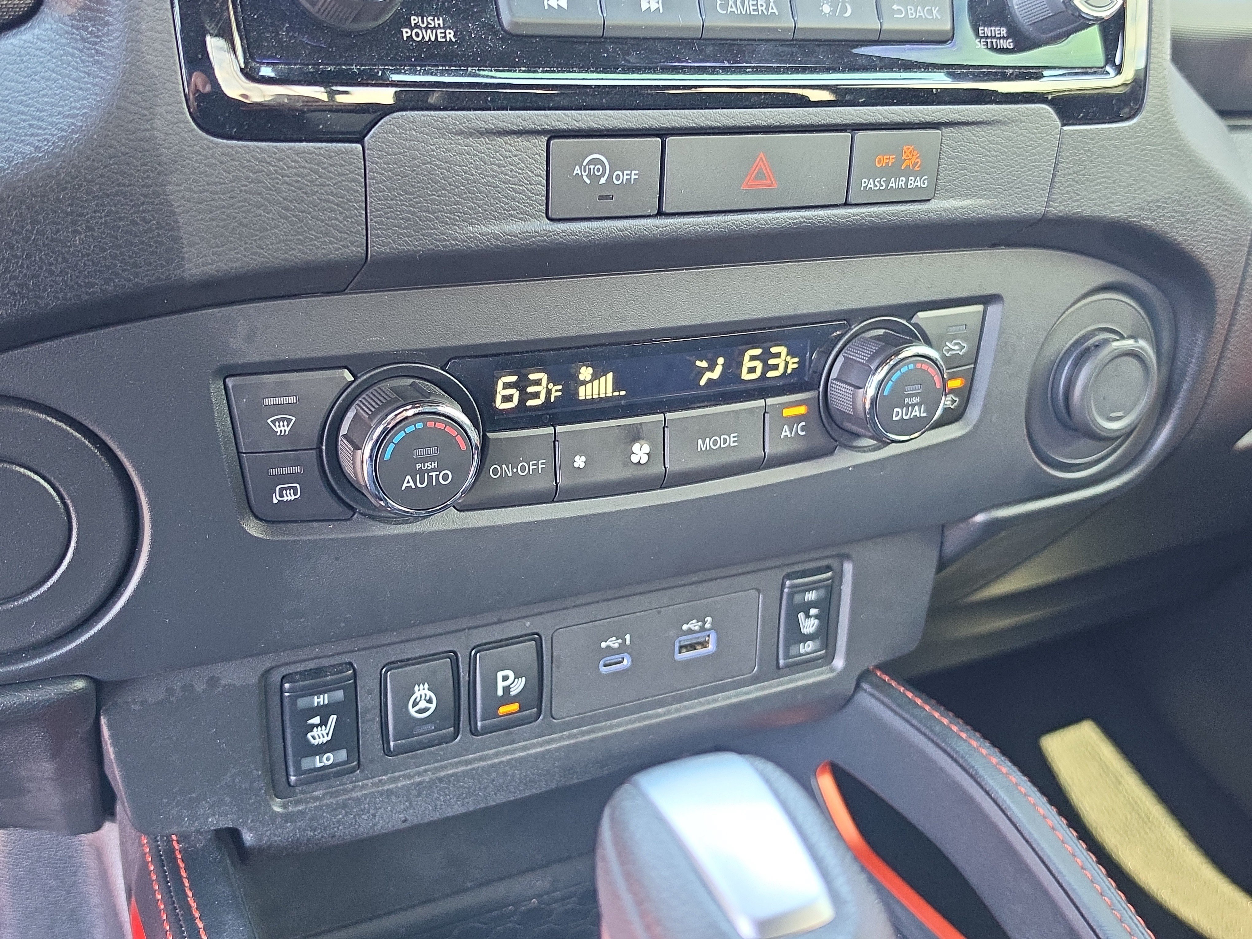 Used 2023 Red Nissan Crew Cab PRO-X 4x2 image 29