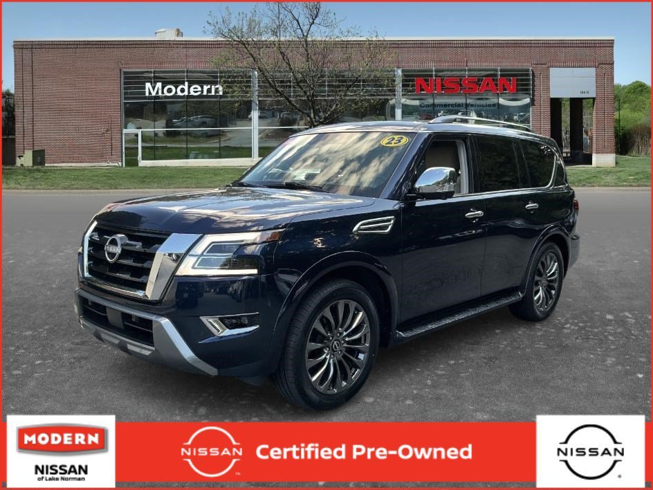 Used 2023 Hermosa Blue Pearl Nissan Platinum image 1