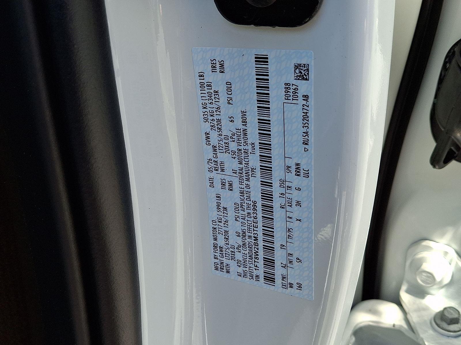 New 2026 Star White Metallic Tri-Coat Ford F-250® King Ranch® image 19