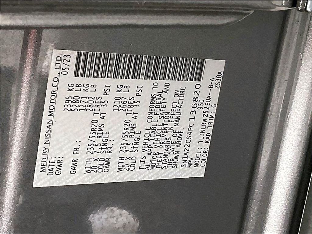 Used 2023 Gray Nissan SL image 36