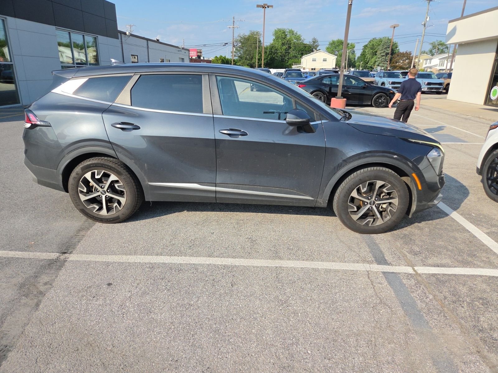 Used 2023 Gray Kia EX image 4