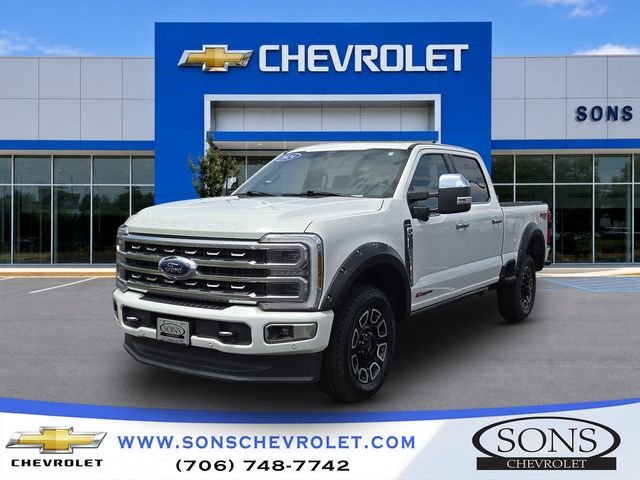 Used 2024 White Ford Platinum image 1