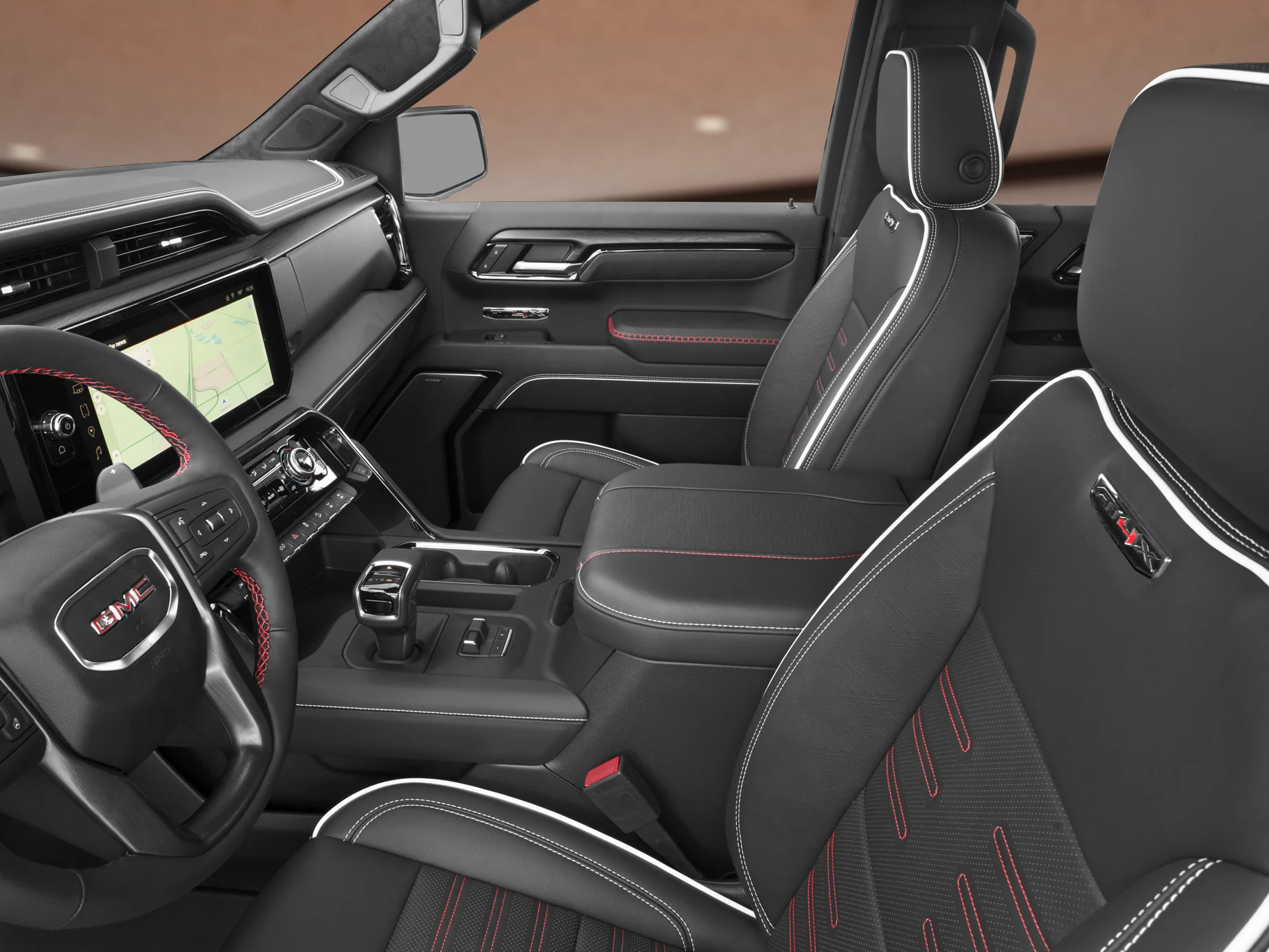 New 2026 Black GMC Crew Cab Short Box 4-Wheel Drive AT4 image 4