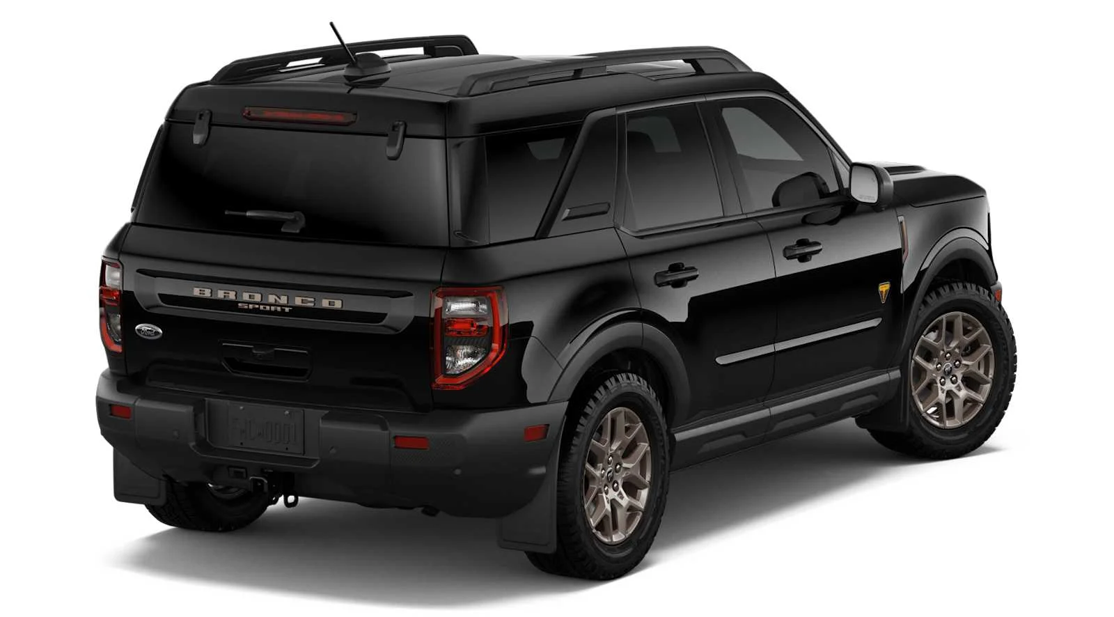 New 2026 Shadow Black Ford Badlands® image 3