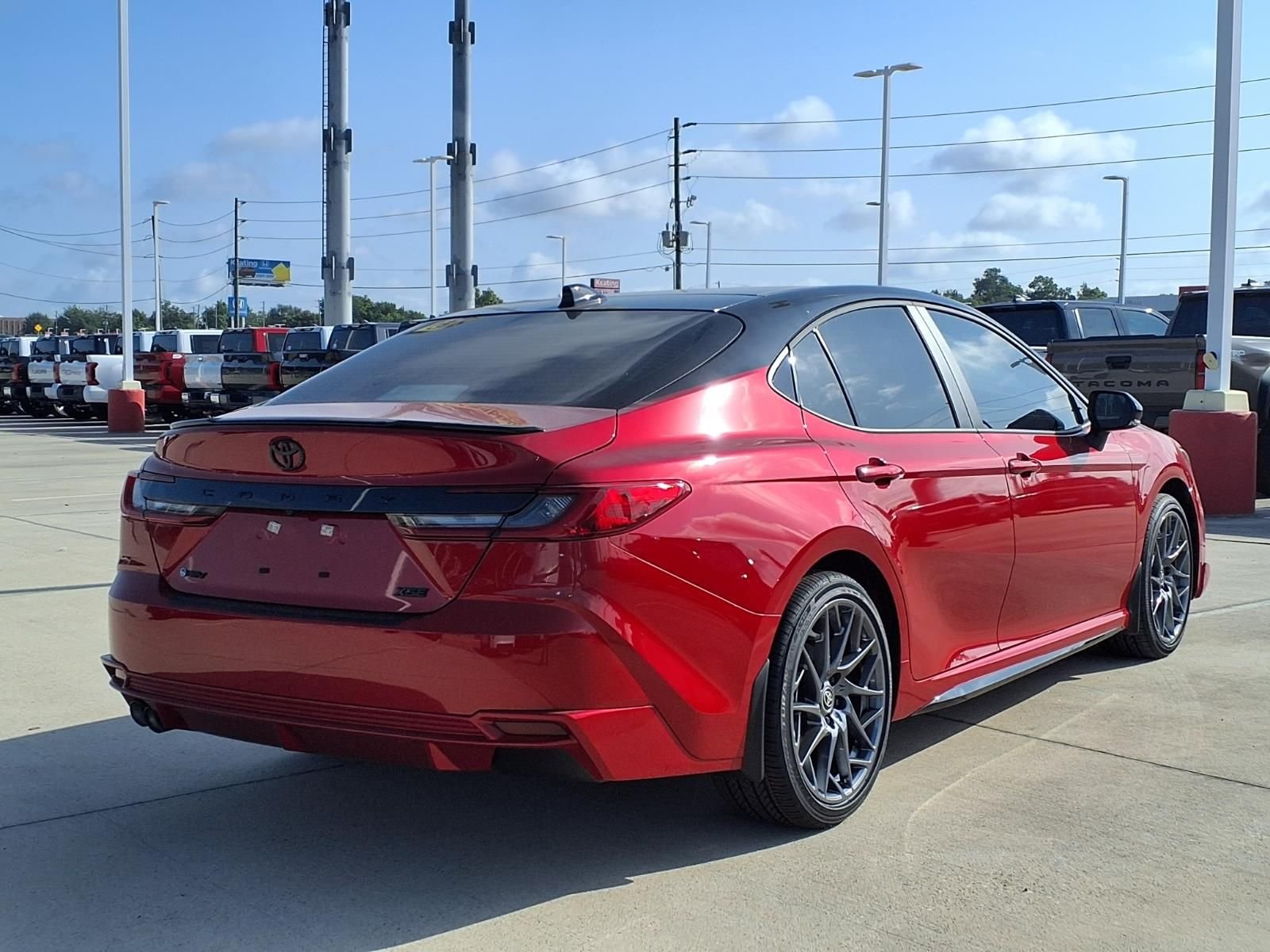Used 2026 Midnight Black Metallic Toyota XSE image 6
