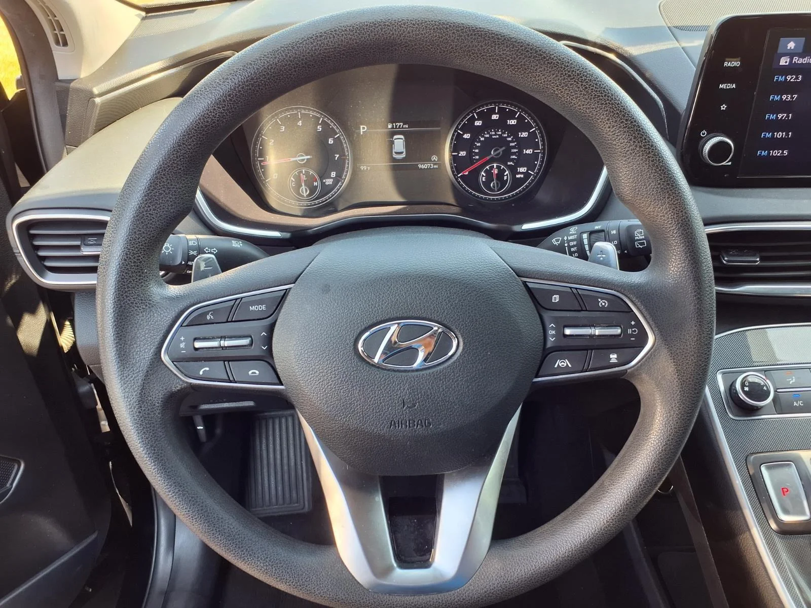 Used 2021 Twilight Black Hyundai SEL image 10